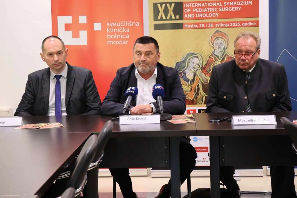 Brojni stručnjaci i liječnici na jubilarnom XX. Simpoziju o dječjoj kirurgiji i urologiji u Mostaru